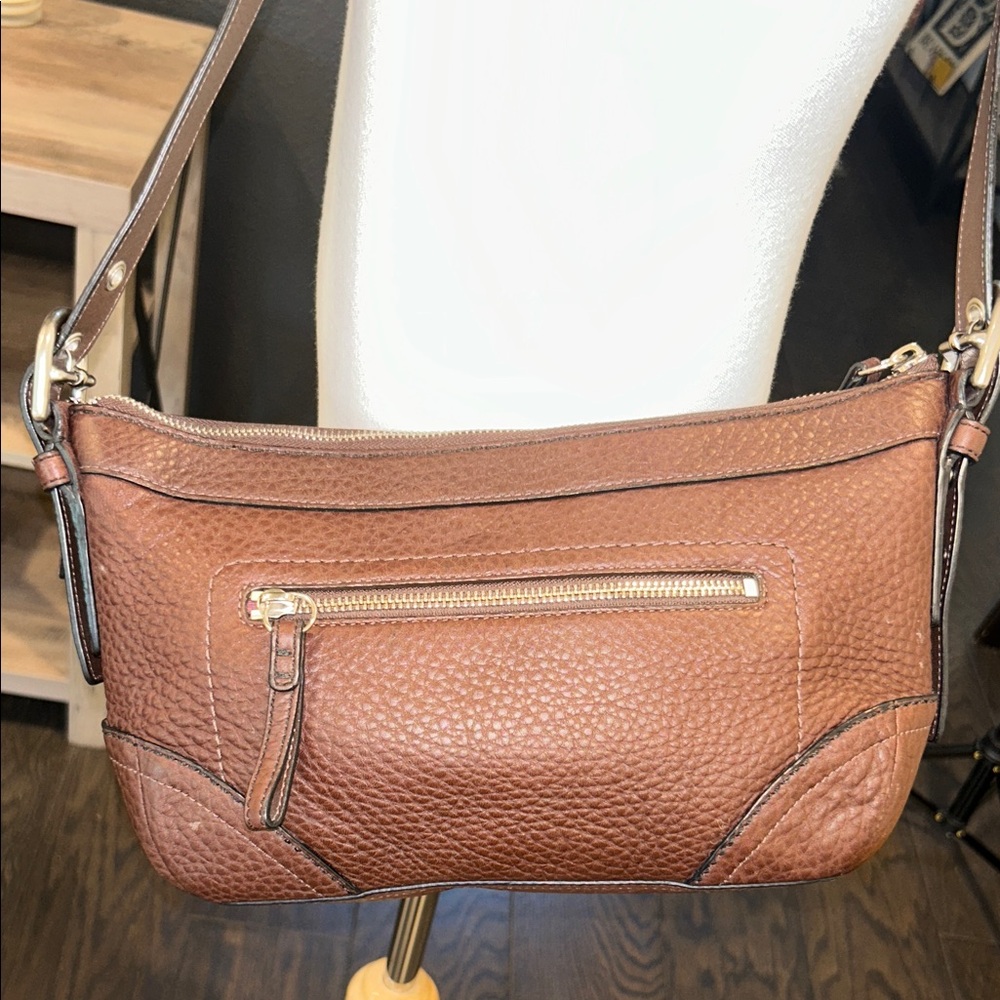 Coach Dark Brown Crossbody Bag - Picture 4 of 7